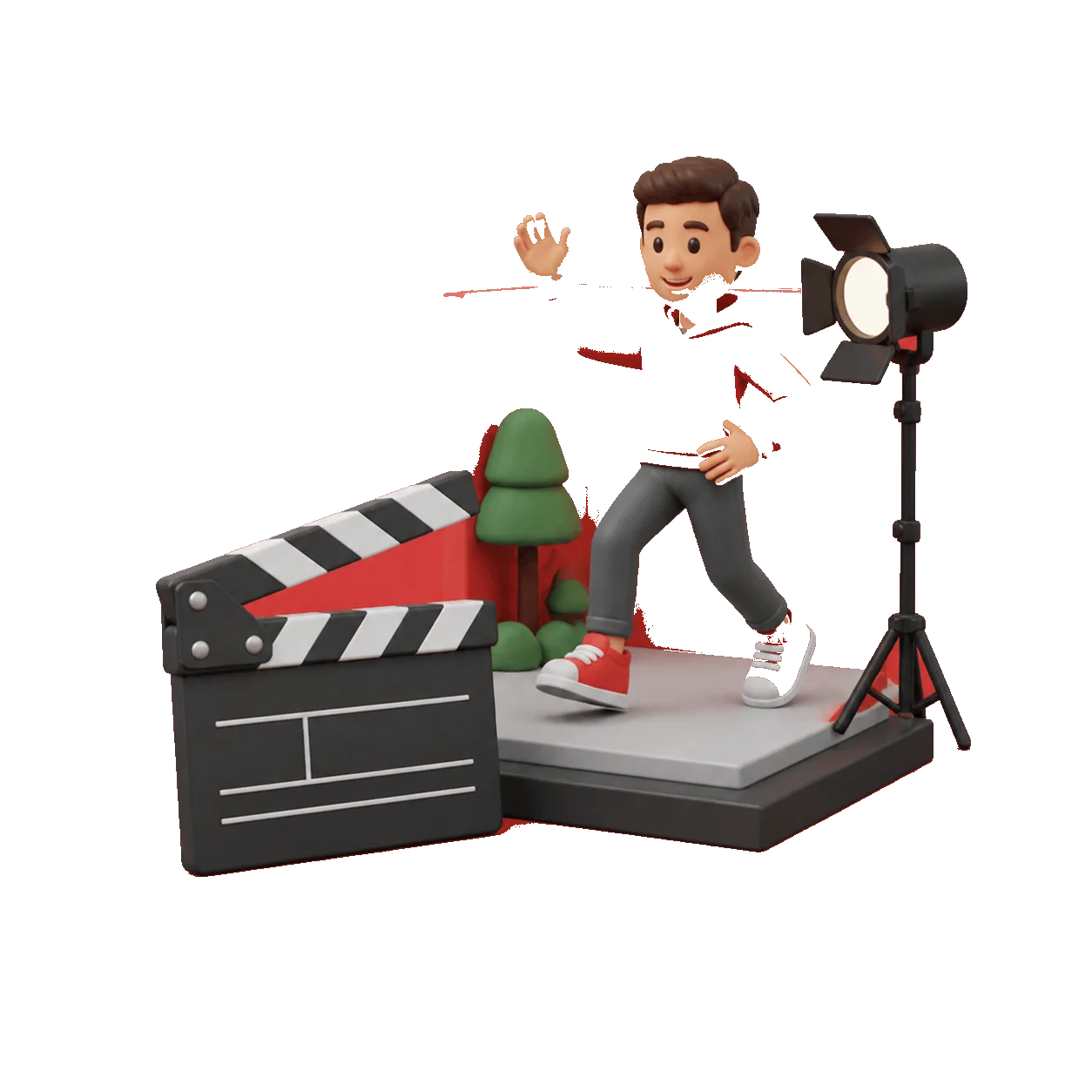 Modelos 3D con IA para cine y animación