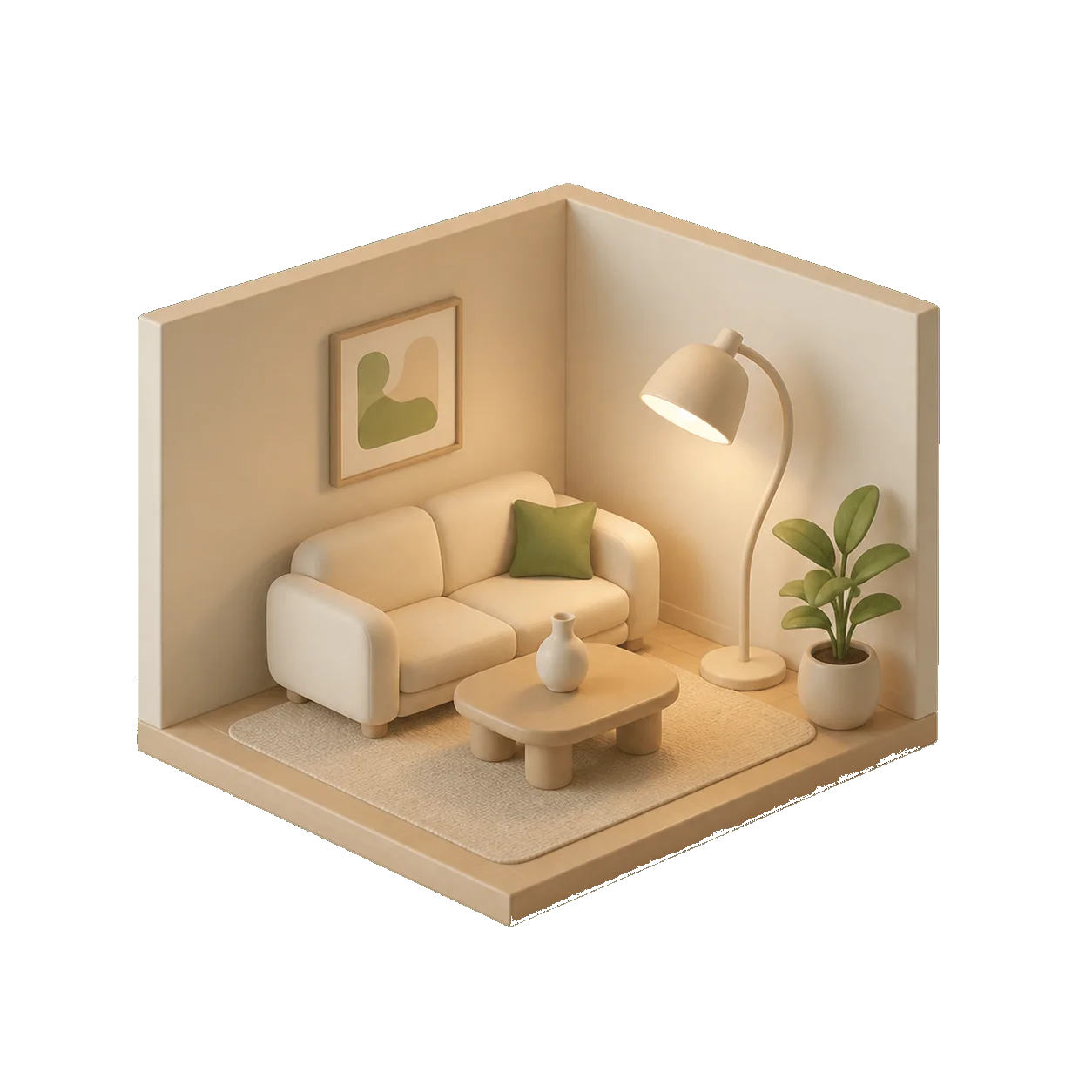 Modelos 3D con IA para interiorismo